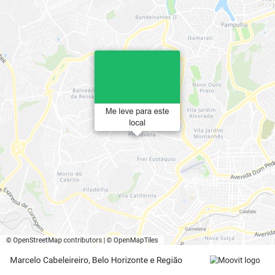 Marcelo Cabeleireiro mapa