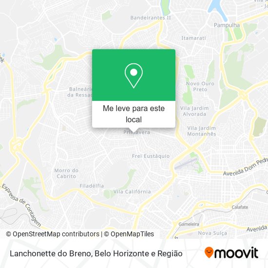 Lanchonette do Breno mapa