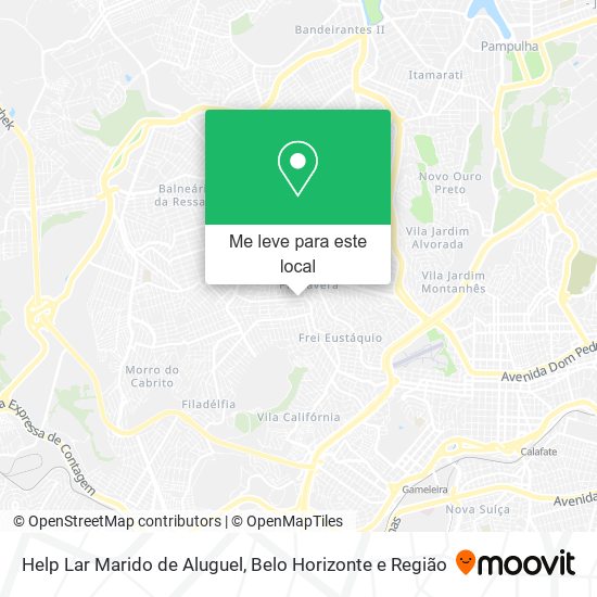 Help Lar Marido de Aluguel mapa