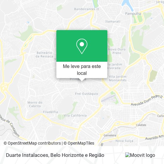 Duarte Instalacoes mapa