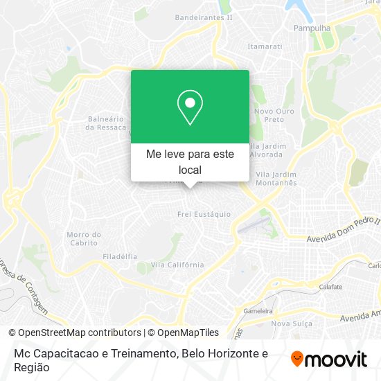 Mc Capacitacao e Treinamento mapa