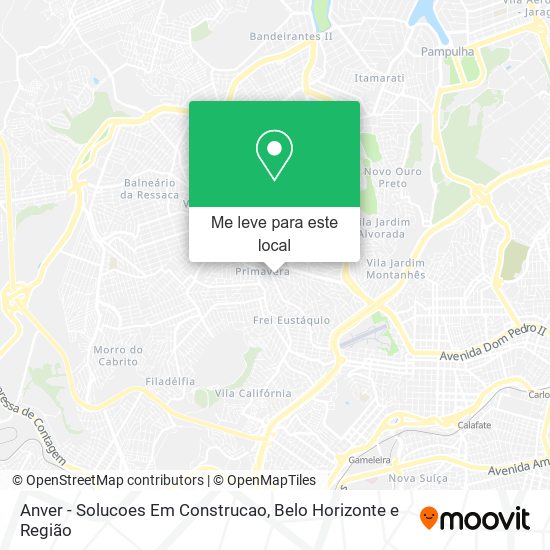 Anver - Solucoes Em Construcao mapa