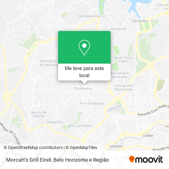 Morcatt's Grill Eireli mapa
