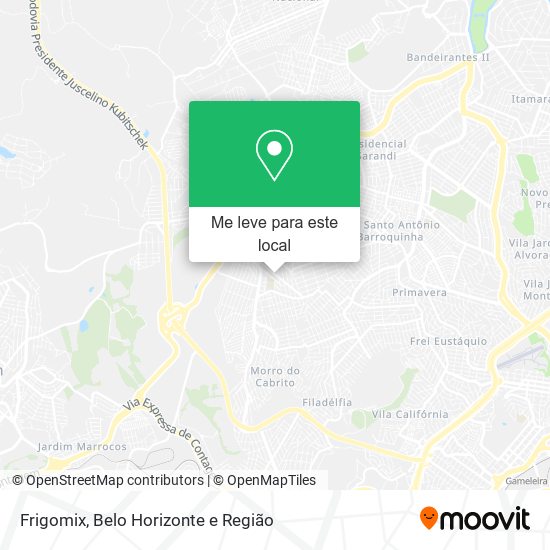 Frigomix mapa