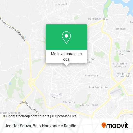 Jeniffer Souza mapa