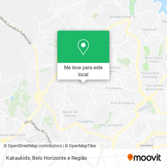 Kakaukids mapa