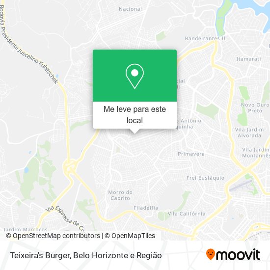 Teixeira's Burger mapa