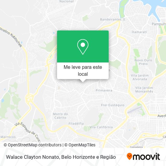 Walace Clayton Nonato mapa