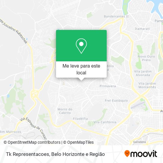 Tk Representacoes mapa