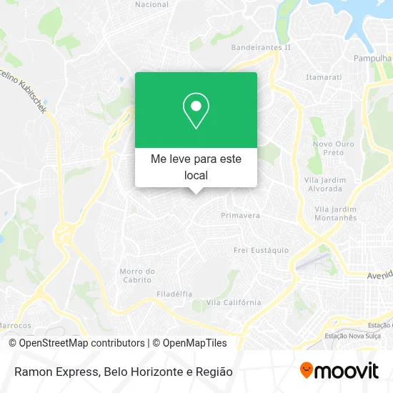 Ramon Express mapa