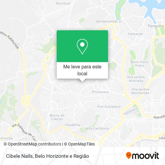 Cibele Nails mapa