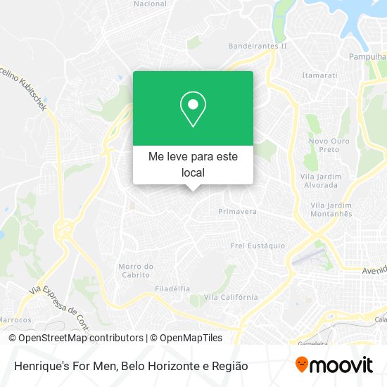 Henrique's For Men mapa