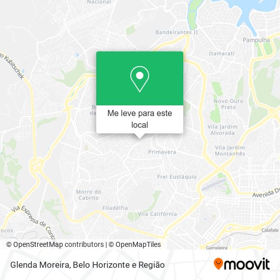 Glenda Moreira mapa