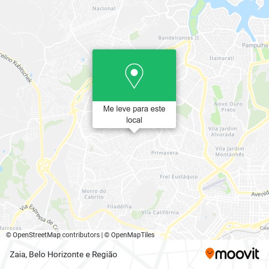 Zaia mapa