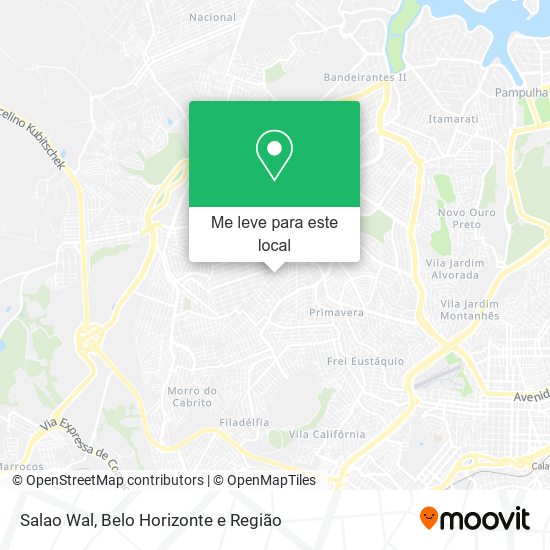 Salao Wal mapa
