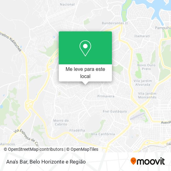 Ana's Bar mapa