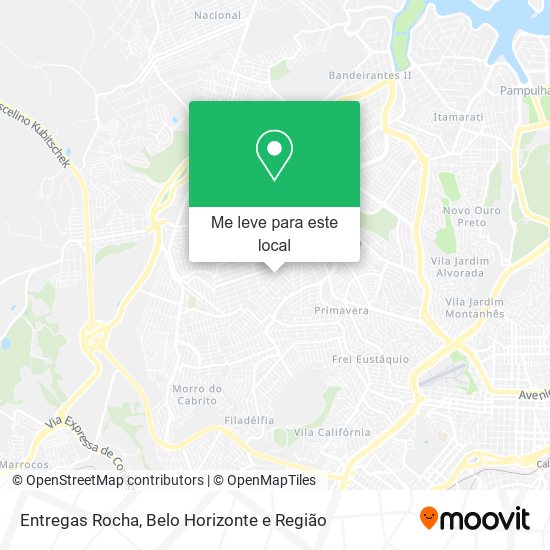 Entregas Rocha mapa