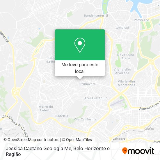 Jessica Caetano Geologia Me mapa