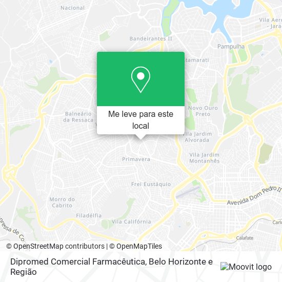 Dipromed Comercial Farmacêutica mapa