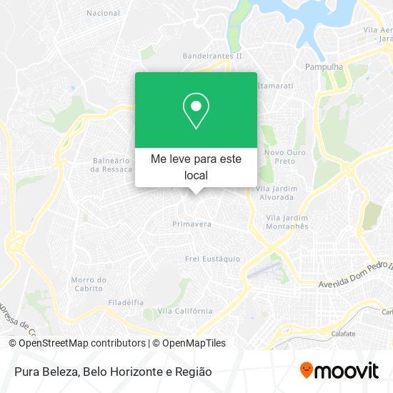 Pura Beleza mapa