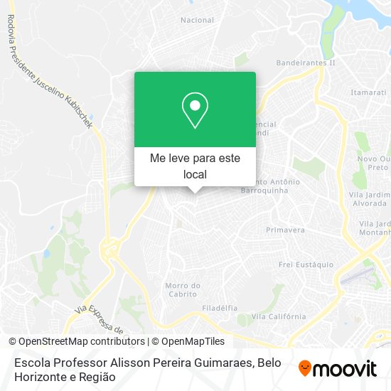 Escola Professor Alisson Pereira Guimaraes mapa