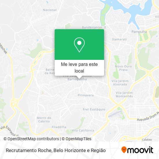 Recrutamento Roche mapa