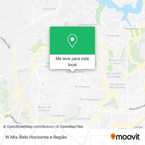 W Mix mapa