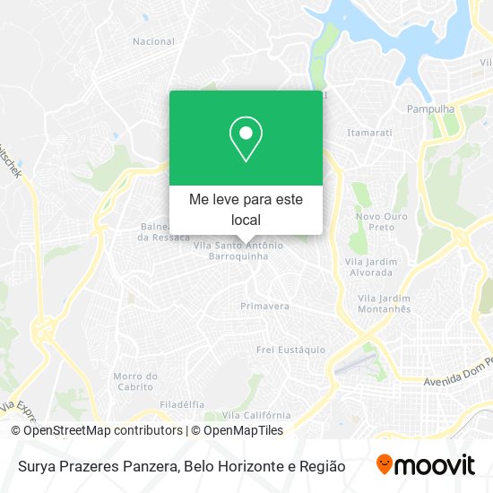 Surya Prazeres Panzera mapa