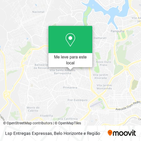 Lsp Entregas Expressas mapa