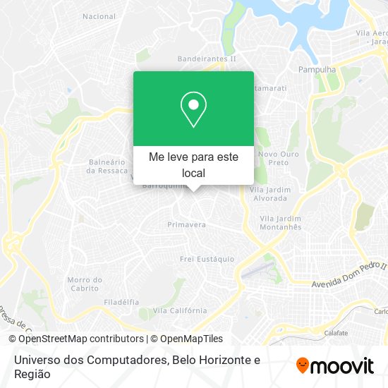 Universo dos Computadores mapa