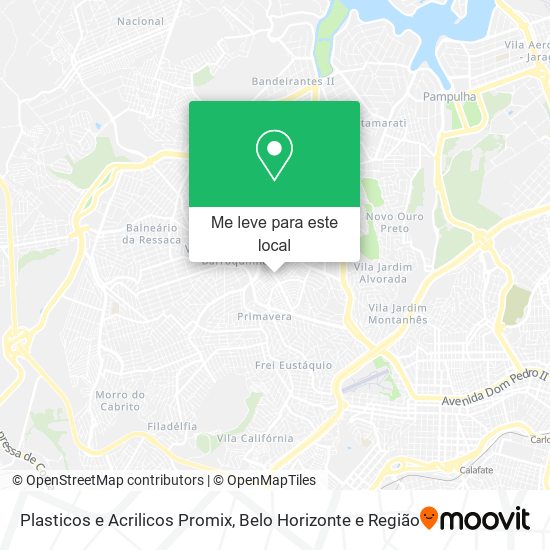 Plasticos e Acrilicos Promix mapa