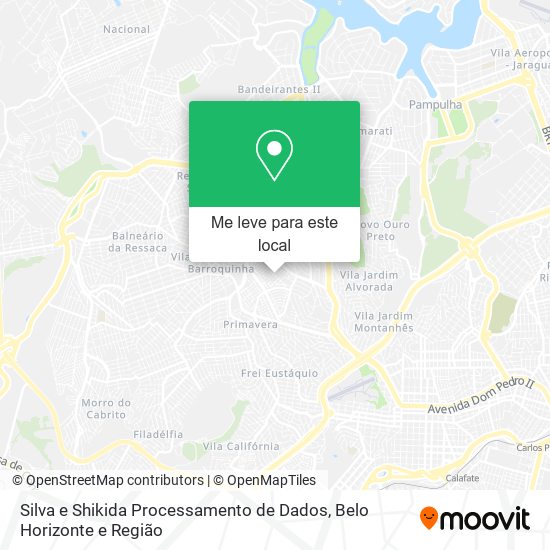 Silva e Shikida Processamento de Dados mapa