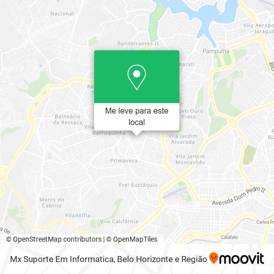 Mx Suporte Em Informatica mapa