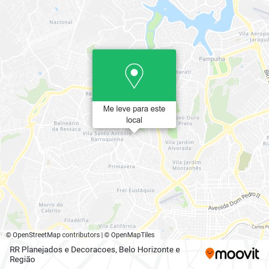 RR Planejados e Decoracoes mapa