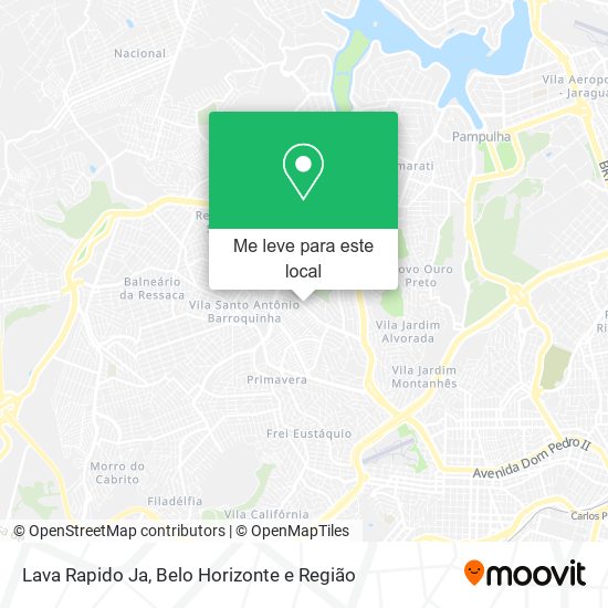 Lava Rapido Ja mapa