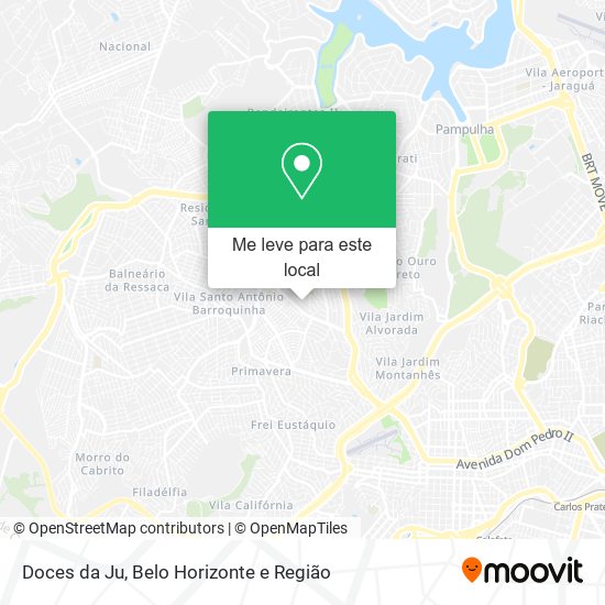 Doces da Ju mapa