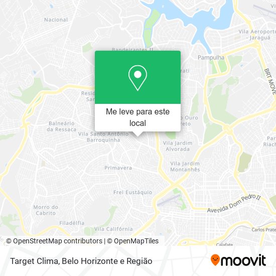 Target Clima mapa