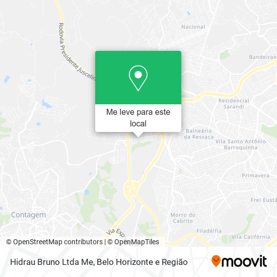Hidrau Bruno Ltda Me mapa