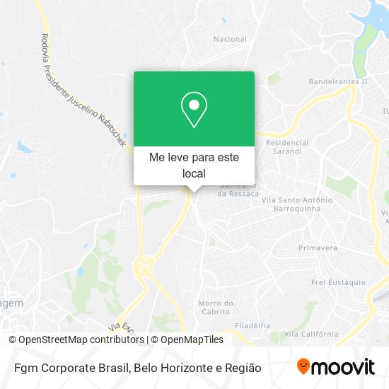Fgm Corporate Brasil mapa