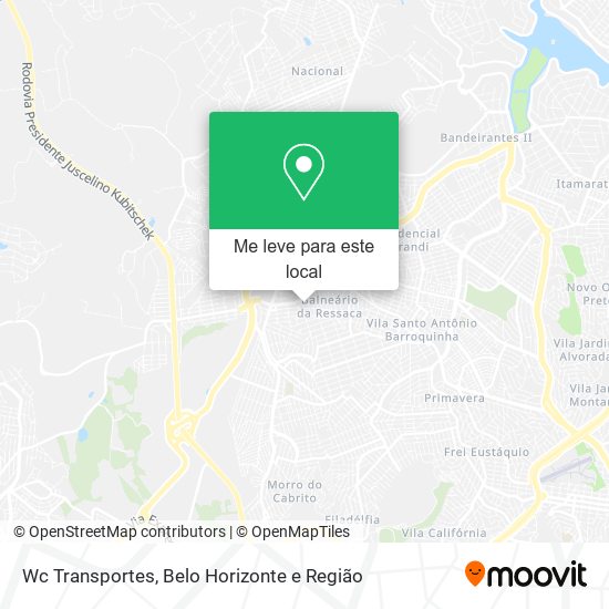 Wc Transportes mapa