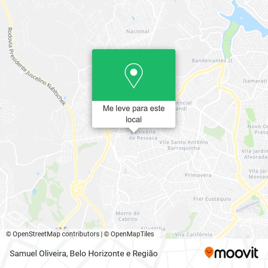 Samuel Oliveira mapa