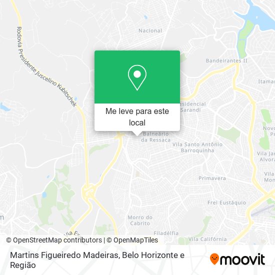 Martins Figueiredo Madeiras mapa