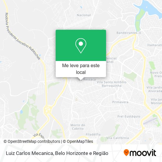 Luiz Carlos Mecanica mapa