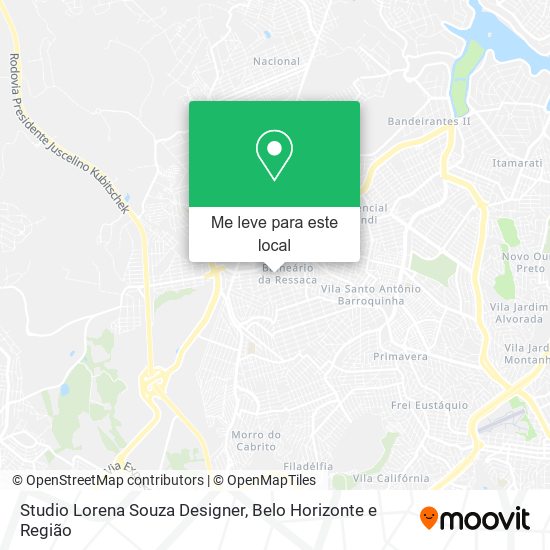 Studio Lorena Souza Designer mapa