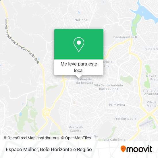 Espaco Mulher mapa