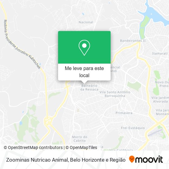 Zoominas Nutricao Animal mapa