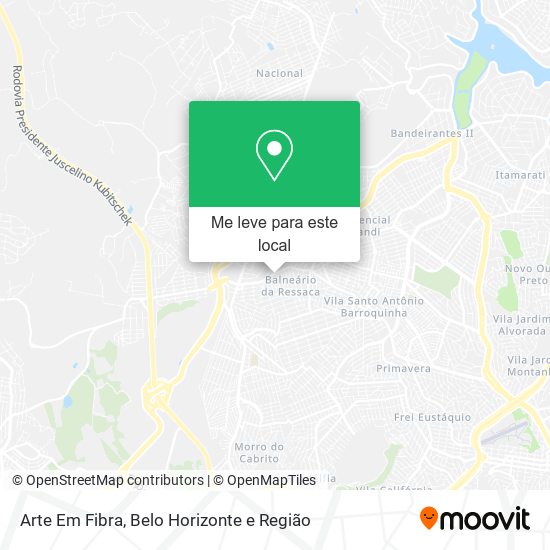 Arte Em Fibra mapa