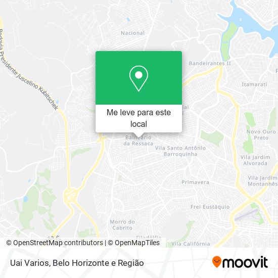 Uai Varios mapa