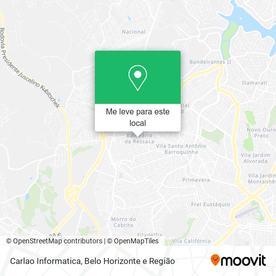 Carlao Informatica mapa