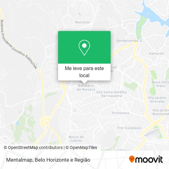 Mentalmap mapa